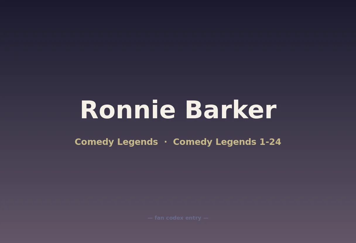 Ronnie Barker