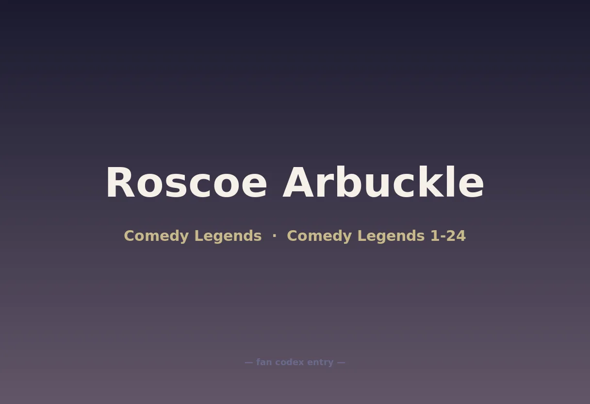 Roscoe Arbuckle